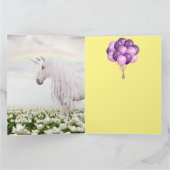 Einhornkarte Karte (Innenseite)