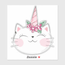 Einhornkatze, Niedliche Katze, kleine Katze, Kitty