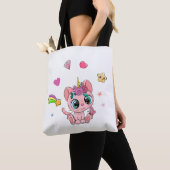 Einhornkatze Tasche (Von Nahem)