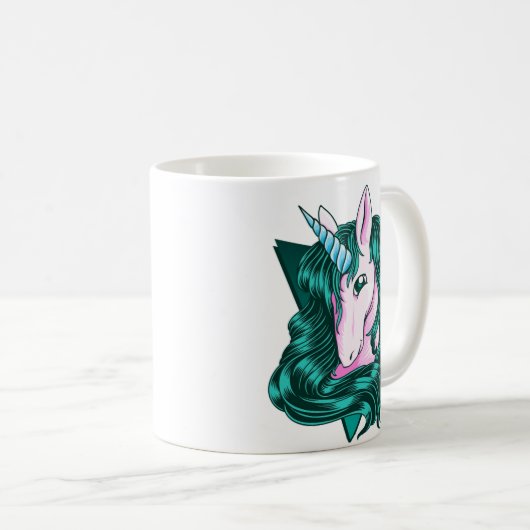 Einhornklammer Kaffeetasse (VorderseiteRechts)