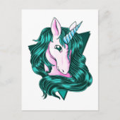 Einhornklammer Postkarte (Vorderseite)