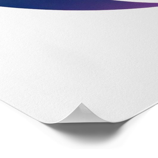 Einhornkopf Poster (Ecke)