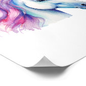 Einhornkopf poster (Ecke)