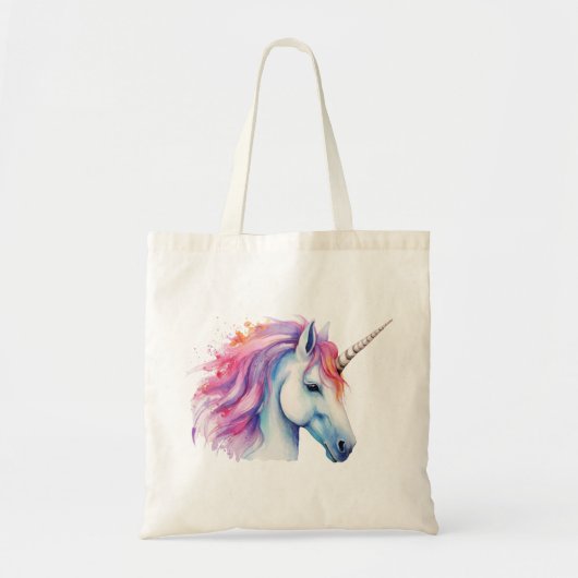 Einhornkopf tragetasche (Vorne)