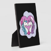 Einhornliebe fotoplatte (Seite)