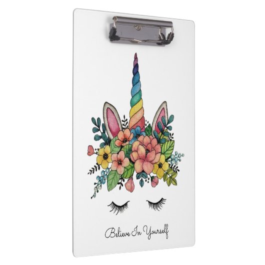 Einhornlinsen mit Regenbogenhaut Klemmbrett (Rechts)