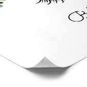 Einhornlinsen mit Regenbogenhaut Poster (Ecke)