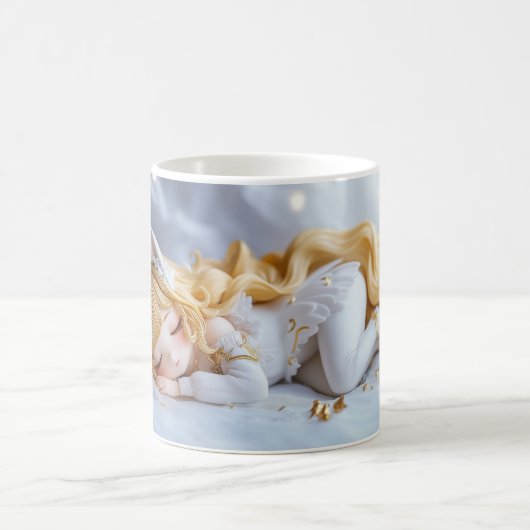 Einhornmädchen Kaffeetasse (Mittel)