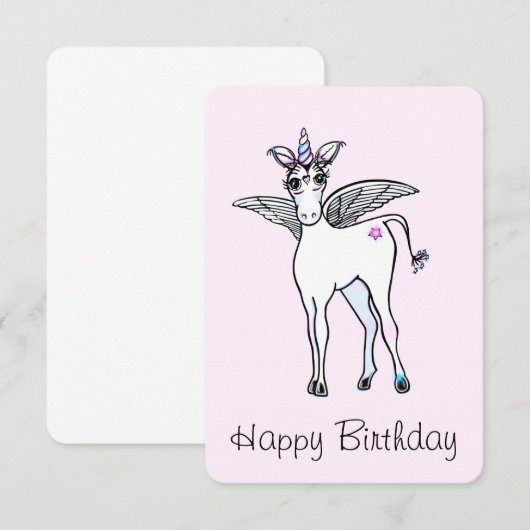 Einhornmagie (Vorne/Hinten)