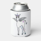 Einhornmagie Dosenkühler (Kanne Rückseite)