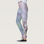 Einhornmagie | Farbenfrohe Pasta Fantasy Wasserfar Leggings (Links)