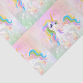Einhornmagie fliegendes Pferd magische Einhornflie Seidenpapier (Detail)