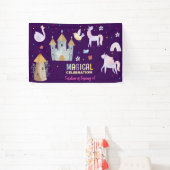 Einhornmagie Geburtstagskinder Banner (InSitu)