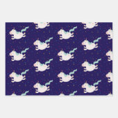 Einhornmagie Geburtstagskinder Geschenkpapier Set (Vorderseite 2)