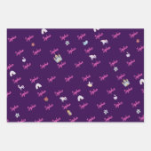 Einhornmagie Geburtstagskinder Geschenkpapier Set (Vorderseite 3)