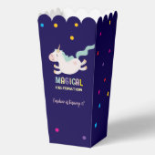 Einhornmagie Geburtstagskinder Geschenkschachtel (Vorderseite)