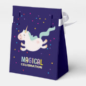 Einhornmagie Geburtstagskinder Geschenkschachtel (Rückseite)