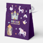 Einhornmagie Geburtstagskinder Geschenkschachtel (Rückseite)