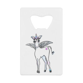 Einhornmagie Geldbeutel Flaschenöffner