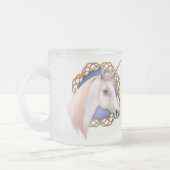 Einhornmagie Mattglastasse (Links)