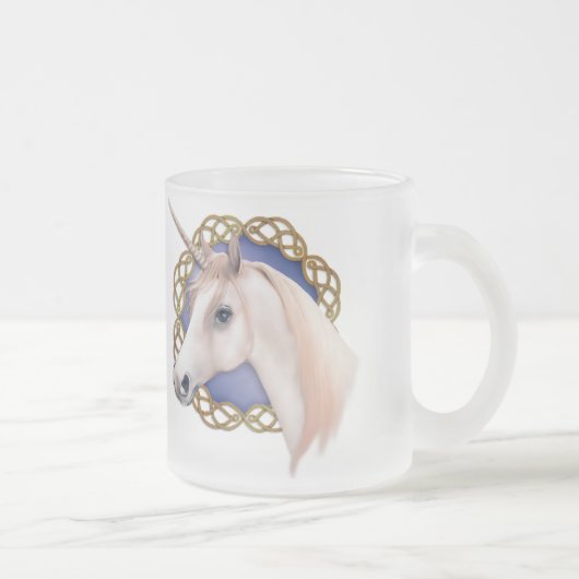 Einhornmagie Mattglastasse (Rechts)