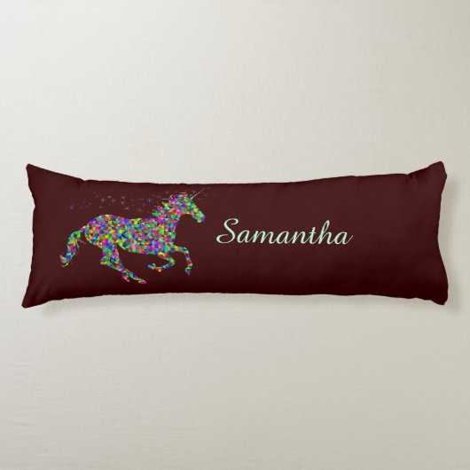 Einhornmagie Seitenschläferkissen (Vorderseite)