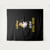 Einhornmagie Wandteppich (Vorderseite (Horizontal))