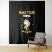 Einhornmagie Wandteppich (Beispiel)