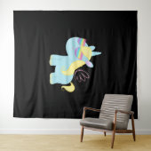 Einhornmagie Wandteppich (Beispiel (Horizontal))