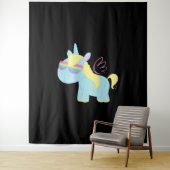 Einhornmagie Wandteppich (Beispiel)