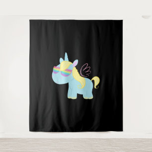 Einhornmagie Wandteppich