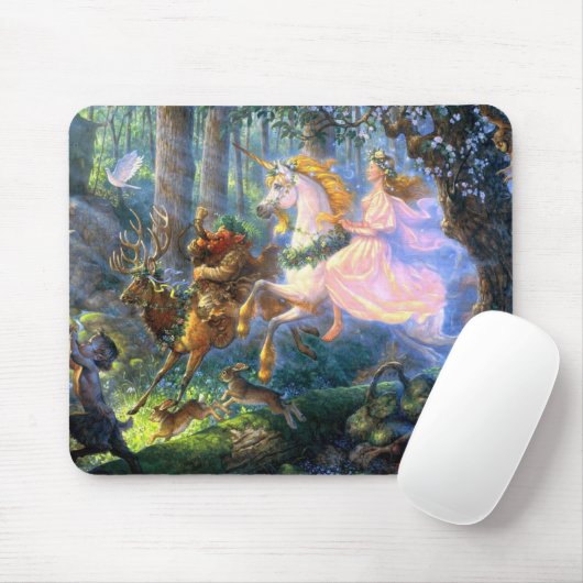 Einhornmärchen Mousepad (Mit Mouse)