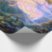 Einhornmärsche Geschenkpapier (Ecke)