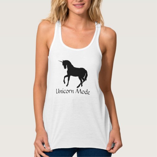 Einhornmodus Tank Top (Vorderseite)