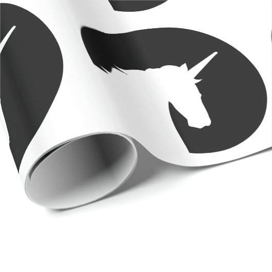 Einhornmond Geschenkpapier (Rolleneckpunkt)
