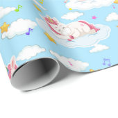 Einhornpapier für Muster Geschenkpapier (Rolleneckpunkt)