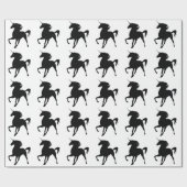 Einhornpapier für Silhouette Geschenkpapier (Flach)