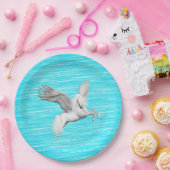 Einhornpapier-Teller Pappteller (Party)