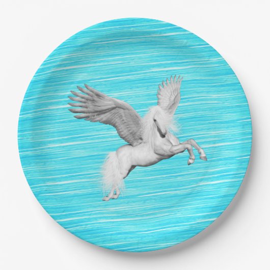 Einhornpapier-Teller Pappteller (Vorderseite)