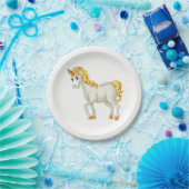 Einhornpapier-Teller Pappteller (Party)