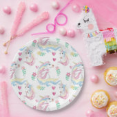 Einhornpapierplatte Pappteller (Party)