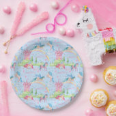 Einhornpapierplatte Pappteller (Party)