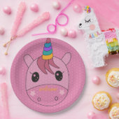 Einhornpapierplatte Pappteller (Party)