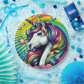 Einhornpapierteller! Pappteller (Party)