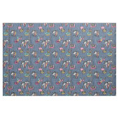 Einhornpatronen mit Denim-Stoff Stoff (Fat Quarter (45,7 x 55,9 cm))