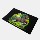 Einhornpferd Fußmatte (Schrägansicht)