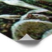 Einhornplakat Poster (Ecke)