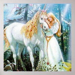 Einhornplakat Poster