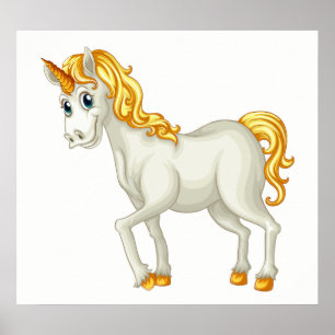Einhornplakat Poster