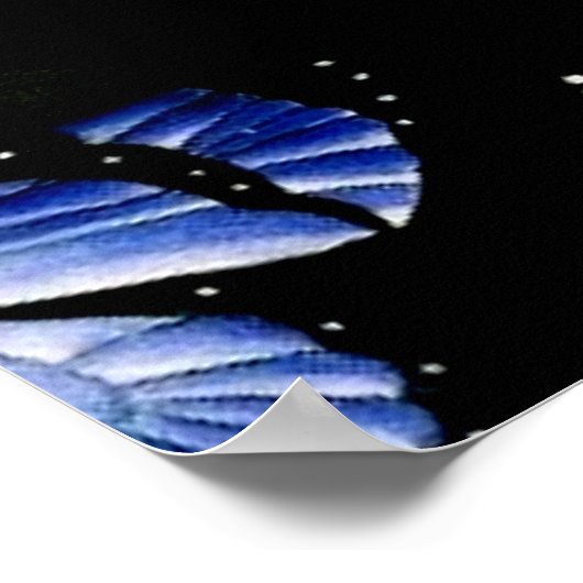 Einhornplakat Poster (Ecke)